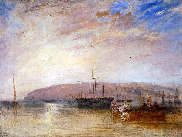 Shipping Off East Cowes Headland by Joseph Turner