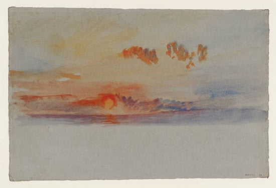 Orange Sunset by Joseph Turner