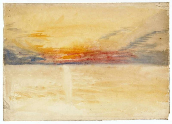A Sunset Sky by Joseph Turner