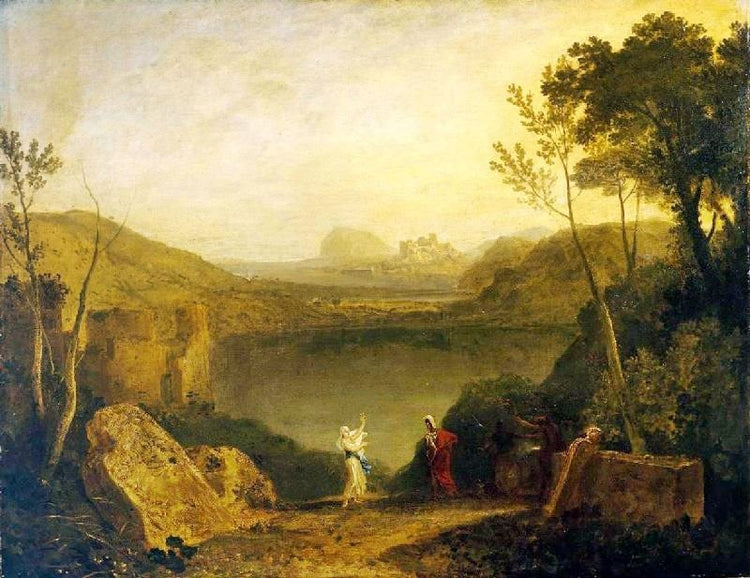 Aeneas And The Sibyl, Lake Avernus by Joseph Turner