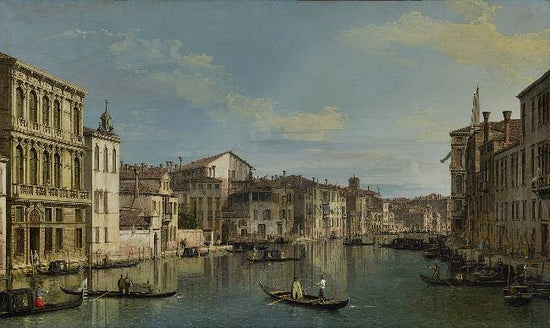 The Grand Canal From Palazzo Flangini To Campo San Marcuola by Canaletto