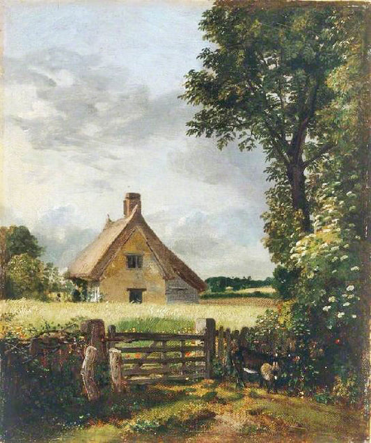 A Cottage In A Cornfield by John Constable