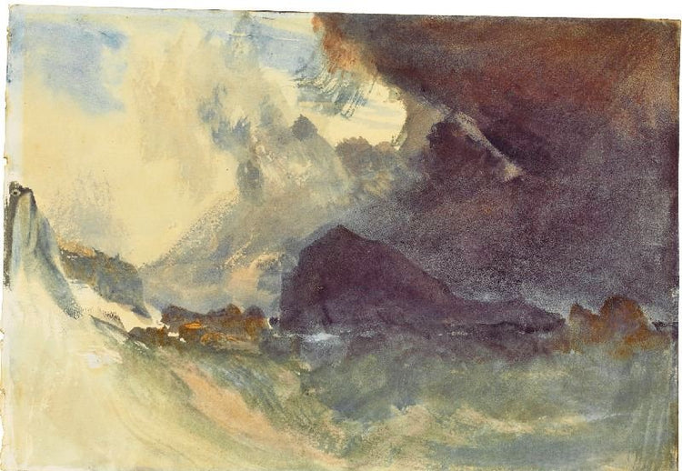 The Mewstone, Devon by Joseph Turner