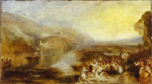 The Opening Of The Wallhalla, 1842 by Joseph Turner