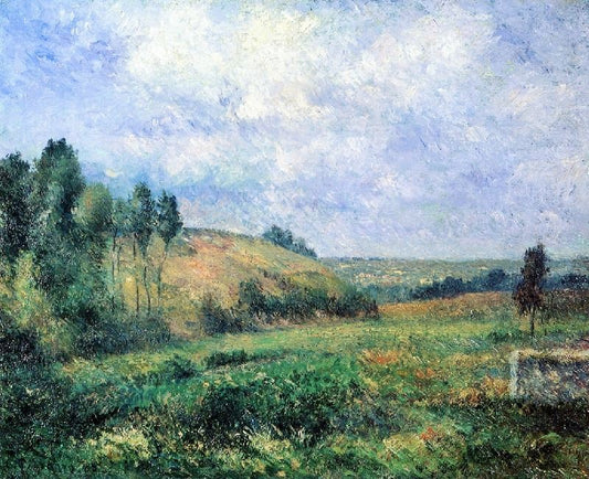 Landscape, Near Pontoise by Camille Pissarro