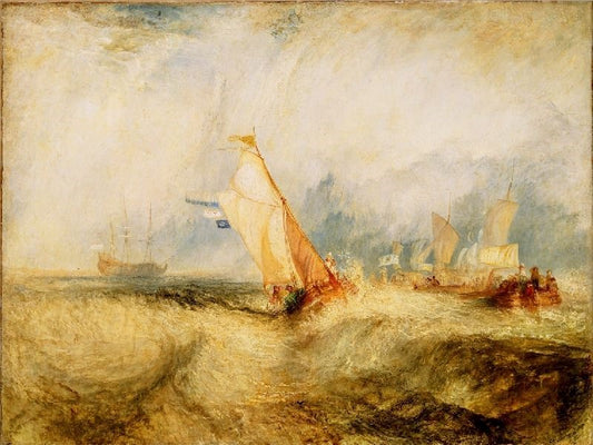Van Tromp, Going About To Please His Masters by Joseph Turner