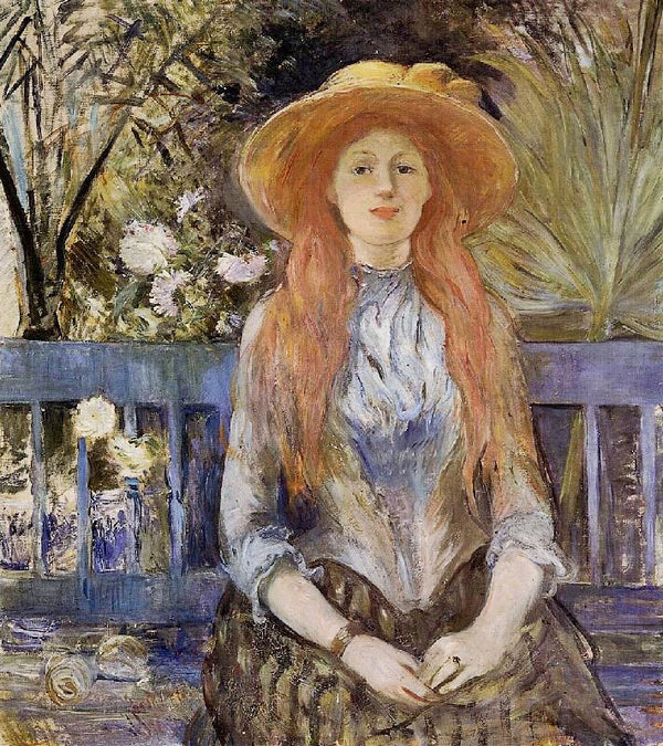 On A Bench by Berthe Morisot