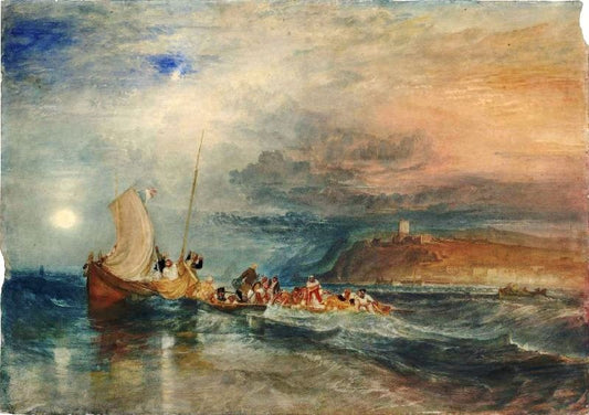 Folkestone From The Sea by Joseph Turner