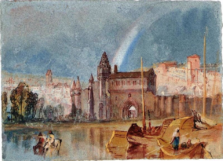 Tours Outskirts, The Ruined Abbey Of Marmoutier by Joseph Turner