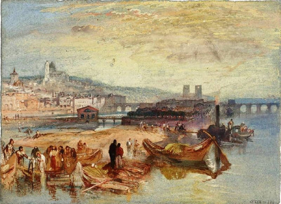 Melun by Joseph Turner