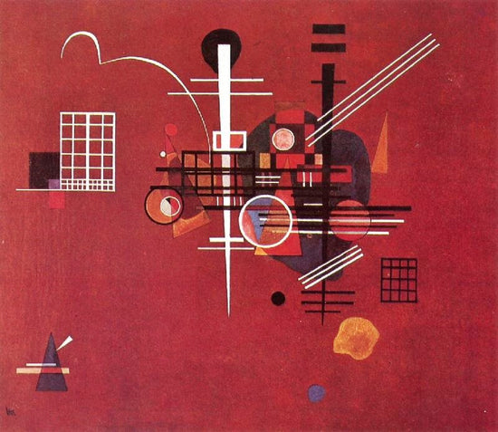 Dull Red by Wassily Kandinsk