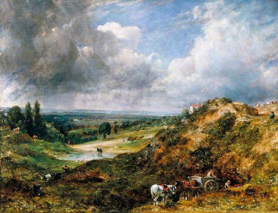 Hampstead Heath, Branch Hill Pond by John Constable