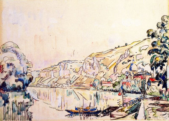 Petit Andely by Paul Signac