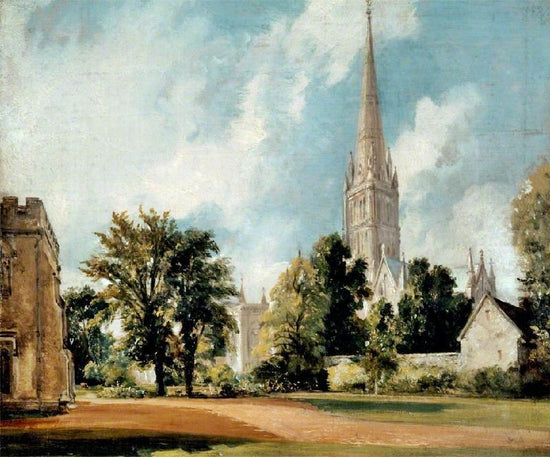 Salisbury Cathedral From The Close by John Constable