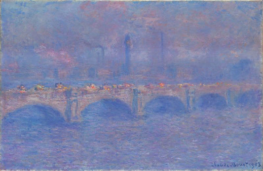 Waterloo Bridge, Sunlight Effect by Claude Oscar Monet