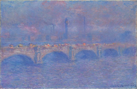 Waterloo Bridge, Sunlight Effect by Claude Oscar Monet
