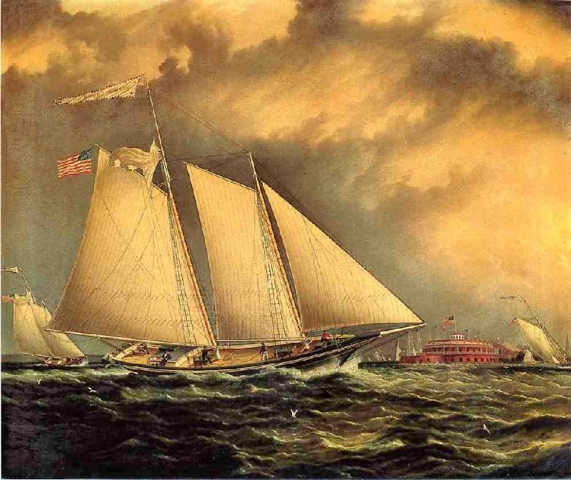 YACHTING OFF CASTLE GARDEN