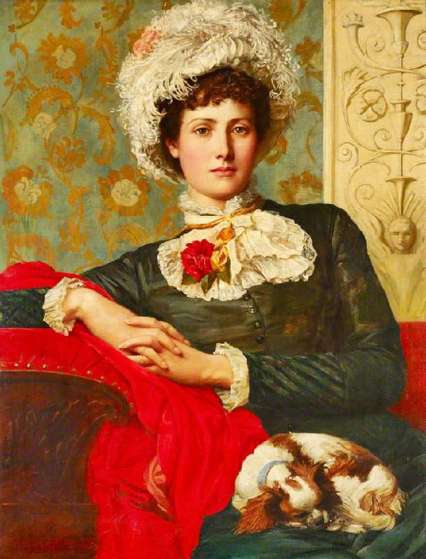 Unprofessional Beauty by Valentine Cameron Prinsep