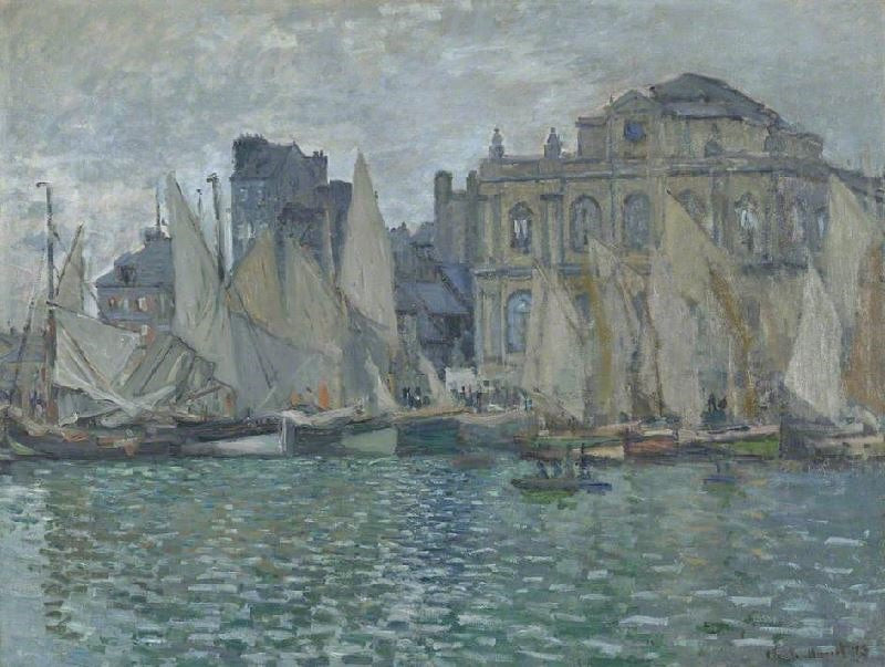 The Museum At Le Havre by Claude Oscar Monet