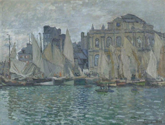 The Museum At Le Havre by Claude Oscar Monet