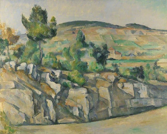 Hillside In Provence by Paul Cézanne