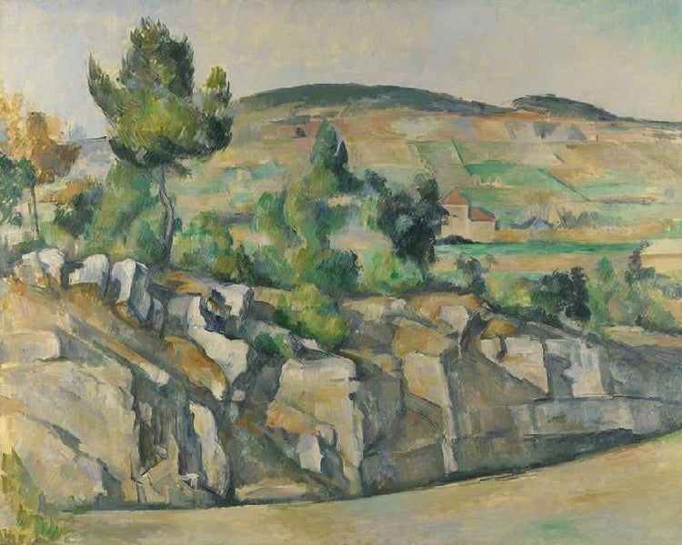 Hillside In Provence by Paul Cézanne