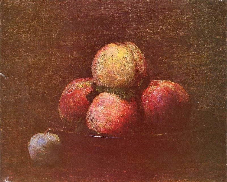 Peaches And A Plum by Henri Fantin-Latour