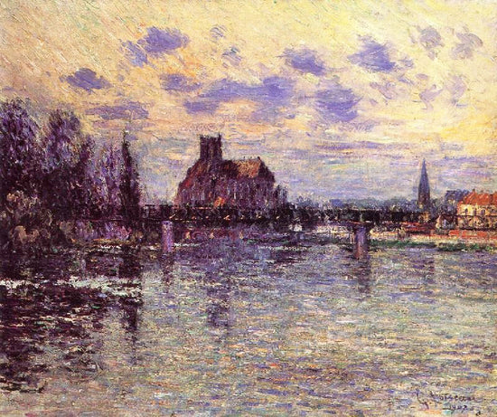 The Auxerre Cathedral by Gustave Loiseau