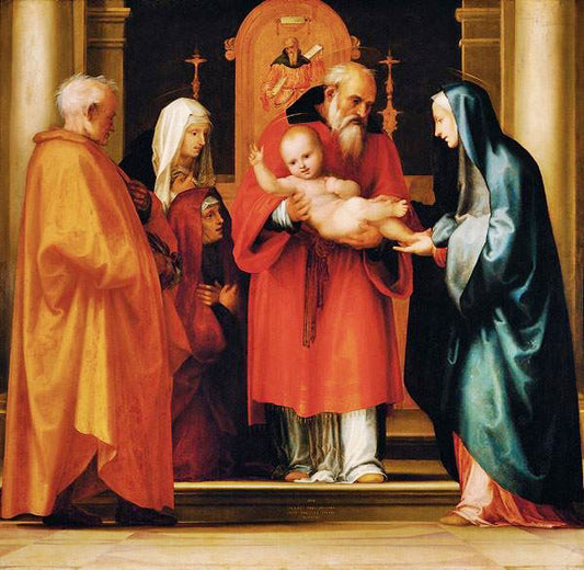 Christ In The Temple by Fra Bartolommeo