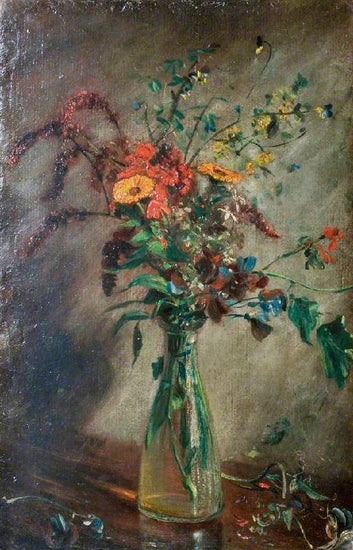 Study Of Flowers In A Vase by John Constable