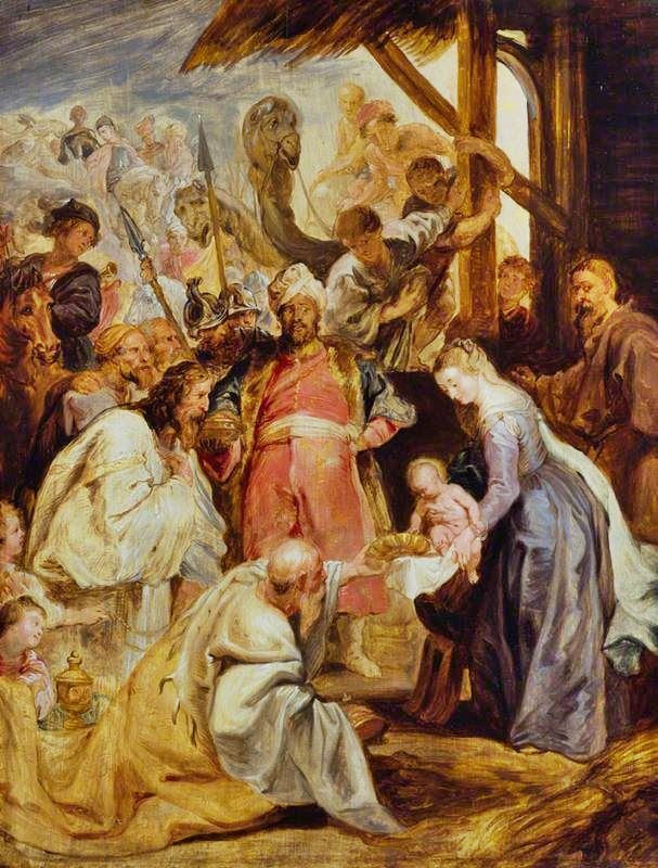 The Adoration Of The Magi by Peter Paul Rubens