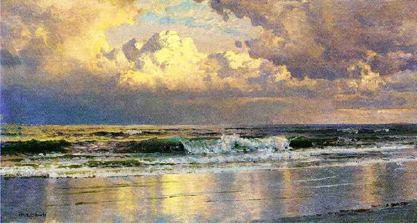 Beach At Atlantic City by William Trost Richards