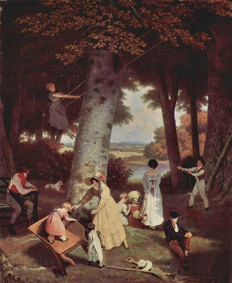 The Playground by Jacques-Laurent Agasse