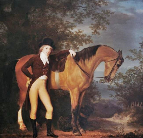 Self-Portrait With Horse by Jacques-Laurent Agasse