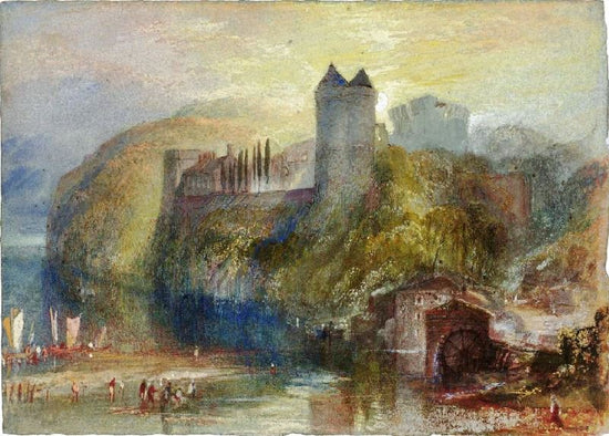 Tancarville From The East (Front View) by Joseph Turner