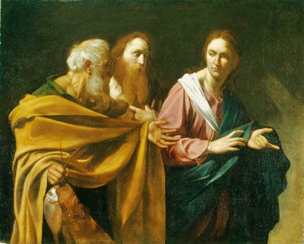 The Calling Of Saints Peter And Andrew by Caravaggio