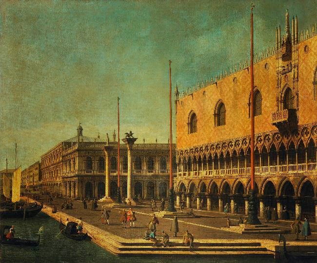 CAPRICE VIEW OF THE MOLO AND THE DOGE’S PALACE