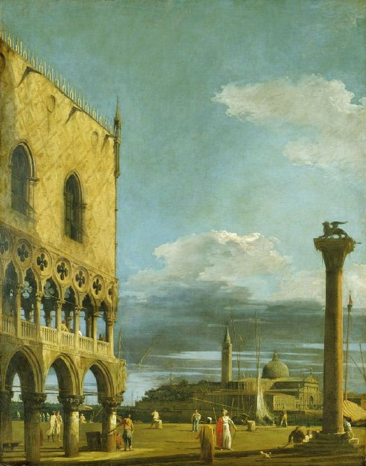 Venice: The Piazzetta Towards S. Giorgio Maggiore by Canaletto