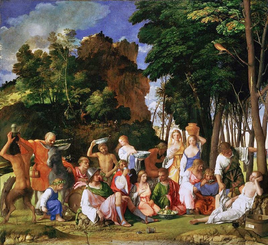 The Feast Of The Gods by Titian