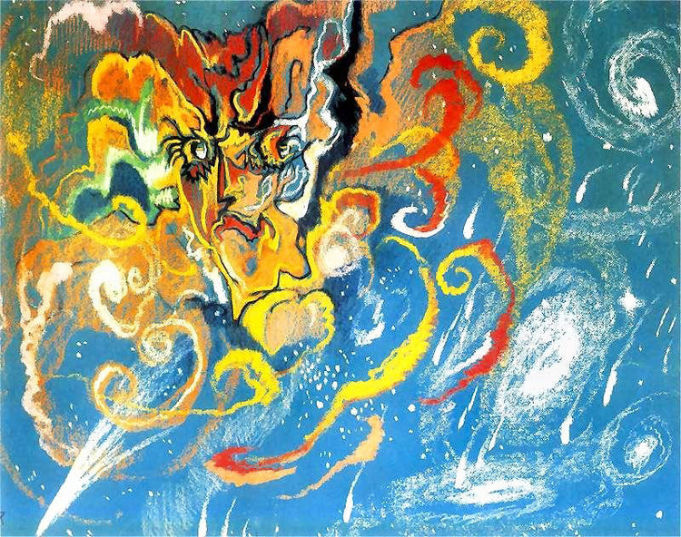 Nova Aurigae by Stanislaw Ignacy Witkiewicz