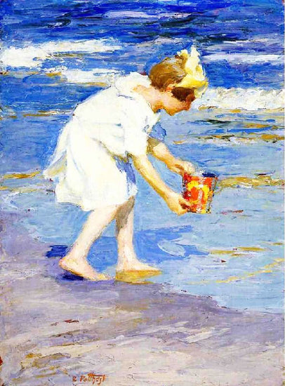 Brighton Beach by Edward Potthast