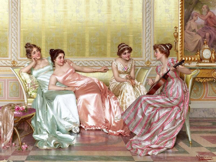 La Soirée by Vittorio Reggianini