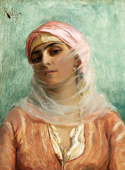 Young Turkish Woman by Theodoros Ralli