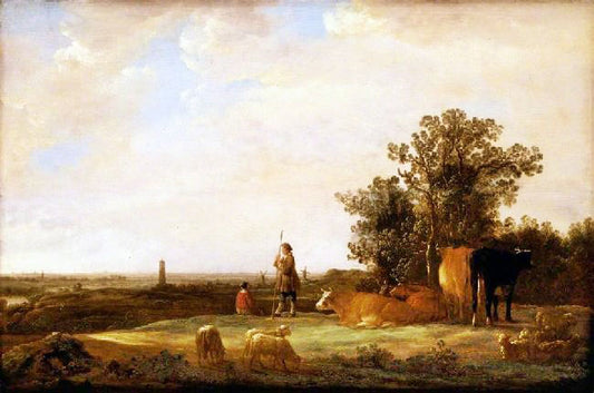 View On A Plain by Aelbert Cuyp