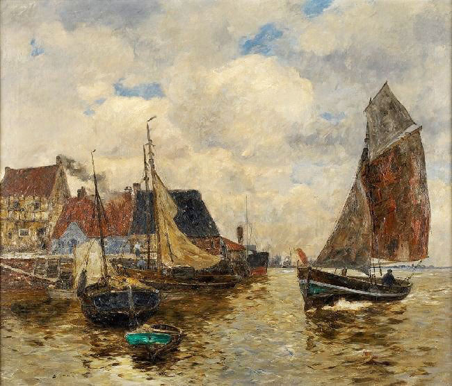 Harbor Entrance by Andreas Dirks