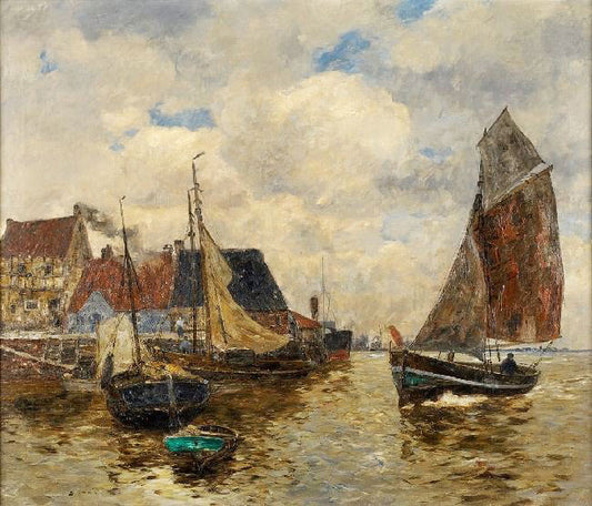 Harbor Entrance by Andreas Dirks