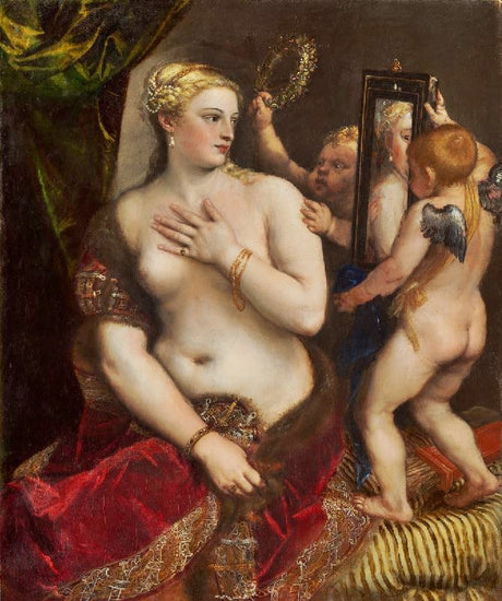 Venus With A Mirror by Titian