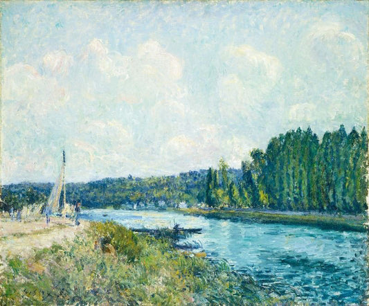 The Banks Of The Oise by Alfred Sisle