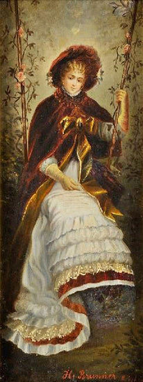 Lady Of The Belle Epoque by Hans Brunner