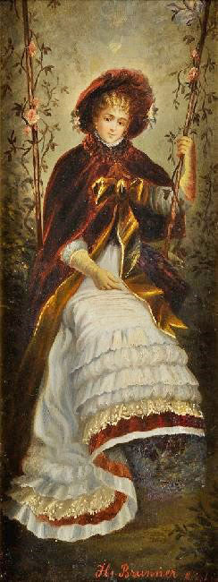 Lady Of The Belle Epoque by Hans Brunner
